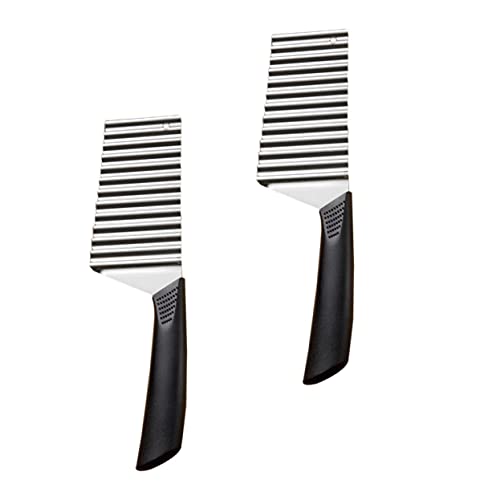 Herramientas de Corte Ondulado para Patatas y Verduras 2 Pzas miniatura 1