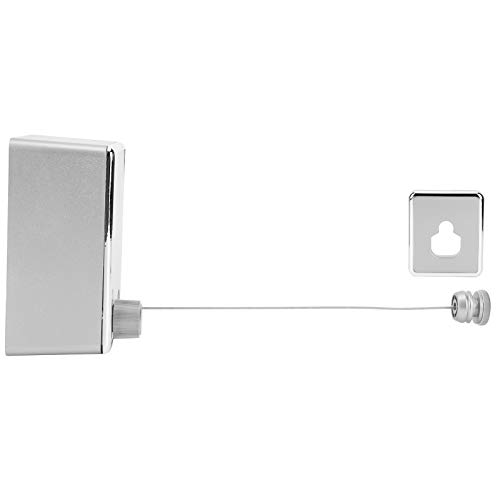 Stendibiancheria retrattile, da parete, in acciaio...