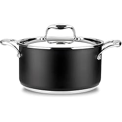 Cacerola Magefesa 24 Cm MAGEFESA ® Prisma Cacerola de 24 cm, Fabricado en Acero Inoxidable 18/10, Compatible con Todo Tipo de Cocina, Incluido induccion, fácil Limpieza, Apto para lavavajillas y Horno hasta 200 Grados