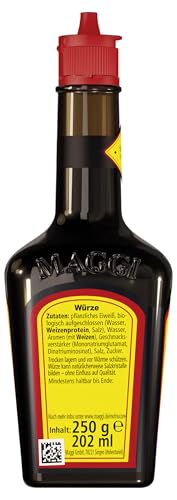 MAGGI Würze, für Suppen, Eintöpfe, Burger oder Wraps, würziger Geschmack, 1er Pack (1 x 250g)