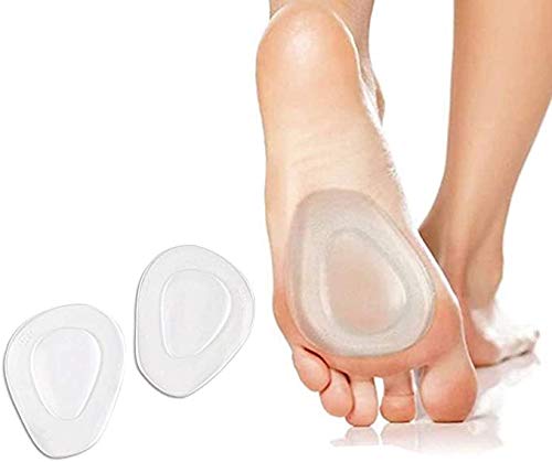 最安値 つま先パッド フットケア ジェルパッド つま先クッション インソール 足裏 保護 足痛み軽減 耐摩耗 自己粘着仕様 サポーター 滑り止め クッション つま先の保護に 魚の目 タコ 予防 ヒール パンプスミュール サンダル 4枚入 の価格比較
