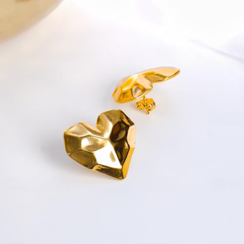 Image of Rubans Demi Fine Stainless Steel Stud Earrings Daily Gift for Women & Girls