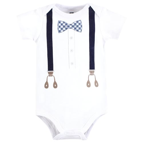 Image of Hudson Baby Unisex Baby Cotton Bodysuit, Pant and Shoe Set