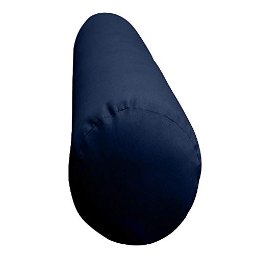 DBM IMPORTS *Cover ONLY* - Outdoor Bolster Pillow Slipcover Knife Edge Medium 24