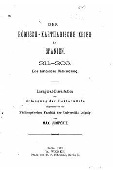 Paperback Der Römisch-Karthagische Krieg in Spanien [German] Book
