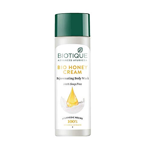 Buy Biotique Honey Cream Rejuvenating Body Wash, 190ml Online at Low