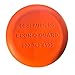 Rebar Safety Caps #3 (10 Pack) – Heavy-Duty Orange Mushroom Caps for Construction Rebar Protection, Prevent Injuries, Durable Plastic