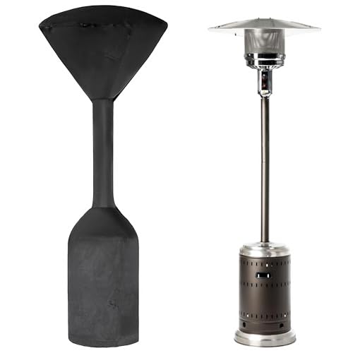 Shieldo Patio Heater Covers Waterproof with Zipper Outdoor Heater Cover Heavy Duty Tear-Proof,...