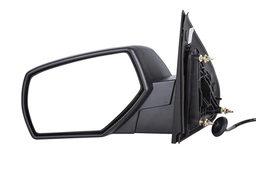 SPYDCHACK Side Mirror Fits for 2014-2018 for Chevy Silverado 1500 2014-2017 for GMC Sierra 1500 Power Heated Manual Folding Front Left Driver Side Door Mirror