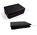 QCZGDHJ Fold Yoga Box for Reformer 24.4X 17 X 9 Inch Pilates Reformer Box, Premium PU and Wood Pilates Sitting Box, Home Use Pilates Bed/Pliates Reformer Machine Accessories,Black