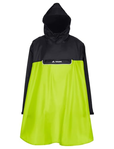 VAUDE Unisex Covero Ii Poncho, Neon Yellow/black, XL EU VAUDE Unisex Covero Ii Poncho, Neon Yellow/black, XL EU