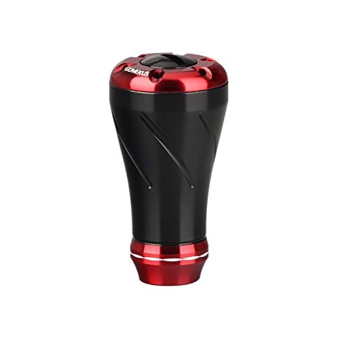 GOMEXUS Reel Handle Knob for Shimano Stradic CI4+ 1000 - 4000 Daiwa Ballistic LT 1000 - 4000 Spinning Power Knob Direct 20mm Metal Cover