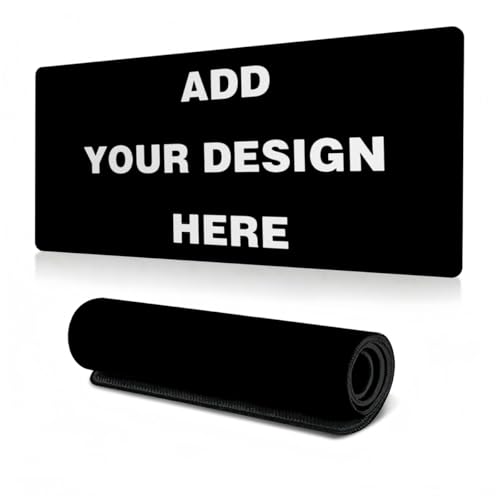 Alfombrilla De Ratón Personalizada Con Foto/texto, Alfombrilla De Escritorio Teclado XXL, Alfombrilla Ratón Juegos Bordes Cosidos Antideslizantes, Regalos Jugadores Adolescentes (30x25cm)