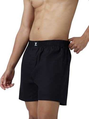 Image of XYXX Men's Remix Regular Fit Cotton Printed Boxer with Dual Pocket & No Marks Waistband (Pack of 2)