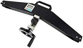 Digital Wire Rope Tension Meter High Precision Wire Rope Tension Measuring Instument Tensiometer Meter Gauge with Max Load 100KN 0.1KN Divided Load Value 16 to 36mm Measuring Range