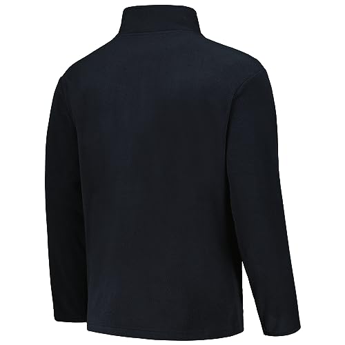 Image of Dunbrooke Men's Royal Buffalo Bills All-Star Tech Quarter-Zip Top