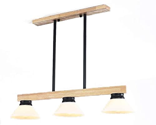 Suspension en bois L85cm pour illuminer vos repas en famille