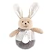 Chicco - Gioco My Sweet DouDou Coniglietto Trillino, Sonaglio in Morbido Velour, Facile da Afferrare, Colore Neutro, 0 mesi+