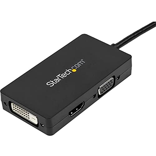 StarTech.com Adaptateur de voyage DisplayPort vers VGA / DVI / HDMI Covertisseur vidéo 3 en 1 Neuf - vue 8