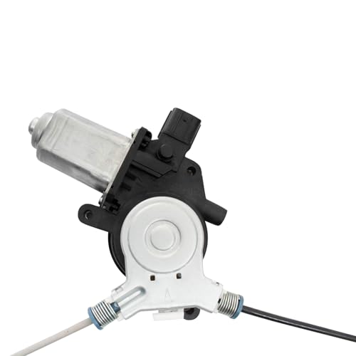 Image of TRQ Rear Right Power Window Regulator & Motor Assembly Passenger Side Compatible with 2004-2005 Acura TSX