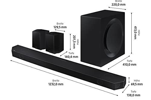Samsung HW-Q995B Soundbar 11.1.4-Kanal für TV-Geräte