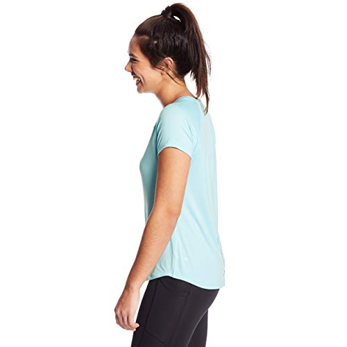 C9 Champion Camiseta Soft Tech para Mujer, Iced Blue, M