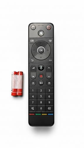 Replacement Voice Remote Control Compatible with Virgin Media TV 360 & Stream Box | 2024/2025 Model | Batteries Included