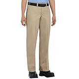 Red Kap Women's Industrial Work Pant, Khaki, 14x28