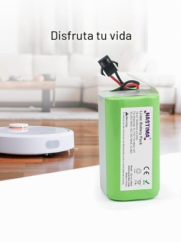Miniatura 7 de Nastima 14.4v 3000mah Batería De Repuesto De Iones De Litio Compatible Con Conga Excellence 990 950 1090 1790 1990 Ecovacs Deebot N79 N79s Dn622 Eufy Robovac 11 11s 30 35c Y Ikohs Netbot S14 S15