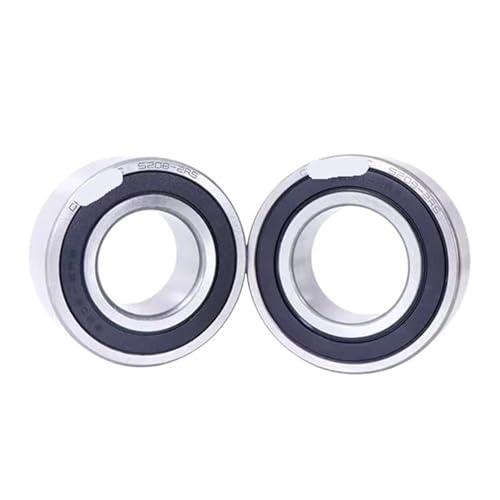 Rodamiento de bolas de contacto angular de doble hilera que elimina vibraciones en motores 3204 3