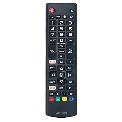 Xtrasaver Replacement Remote Control for LG AKB75675313 for All LG Smart TV LCD LED OLED UHD HDTV Plasma Magic 3D 4K TVs (AKB75675313)