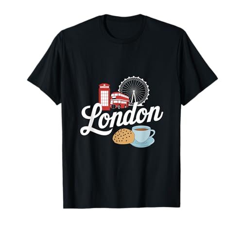Souvenir de Londres Vintage Londres Sights For London With Love T-Shirt