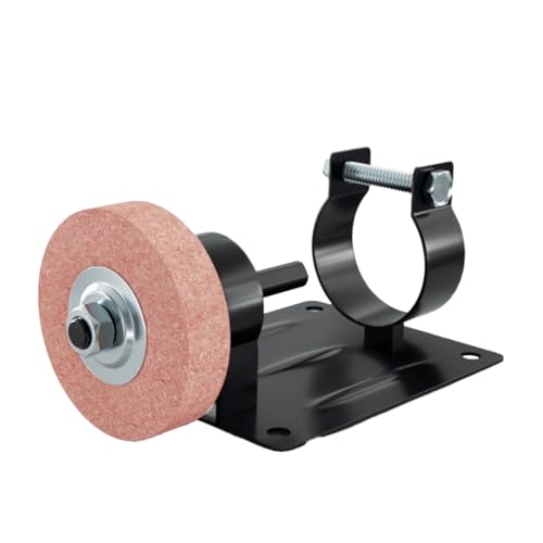 Yarryuter Support de Coupe de Perceuse Électrique avec Meule de Polissage, Convertisseur D'Affûtage en Métal