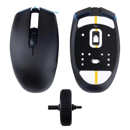 Rxgiasup Rodillos de rueda con funda protectora para carcasa Orochi Gaming