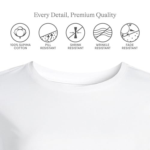 Lands' End Women's Relaxed American-Grown Supima Cotton Long Sleeve Crew Neck T-Shirt3