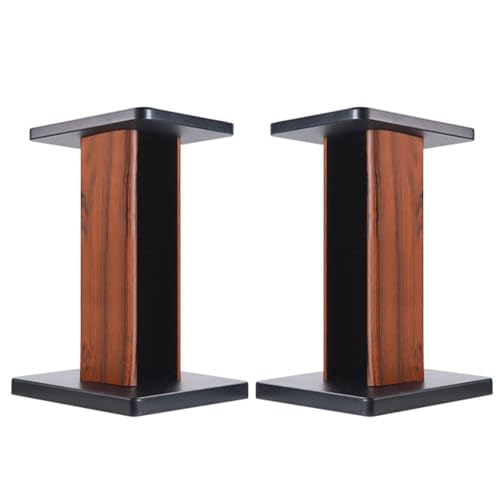 Universal Speaker Stand Hollowed Stands, Floor Bookshelf Speaker Stand Surround Sound Home Theater, Heavy Duty Surround Sound Speaker Stands