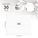 30 Stück A5 Büttenpapier Aquarellpapier Reispapier Aquarellpapier A5 Papier 300GSM Dickes Papier Samenpapier Blätter Büttenpapier für Gemälde Skizzieren Einladungen Schreiben Diy Kunst