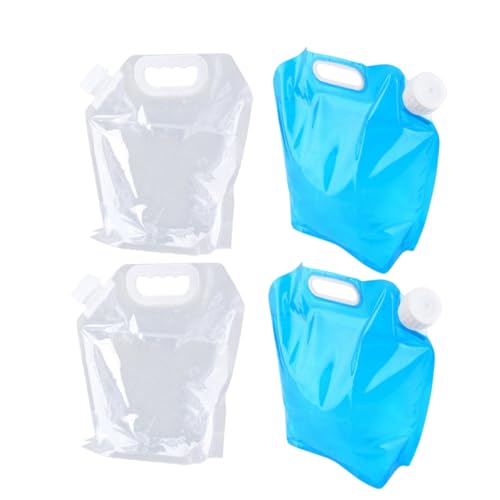 Gogogmee 5l Large Capacity Foldable Water Container Portable Outdoor Storage Bag for Hiking Camping Travel