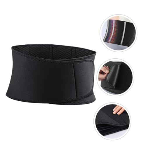 Faja abdominal para mujer soporte para ejercicio negro miniatura 5