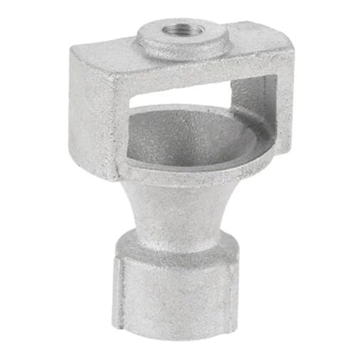 1/2" BSPT Sand Casting Propane Gas Forge Venturi Burner Head Hardware Machining for Industrial Heater Boiler High BTU Parts