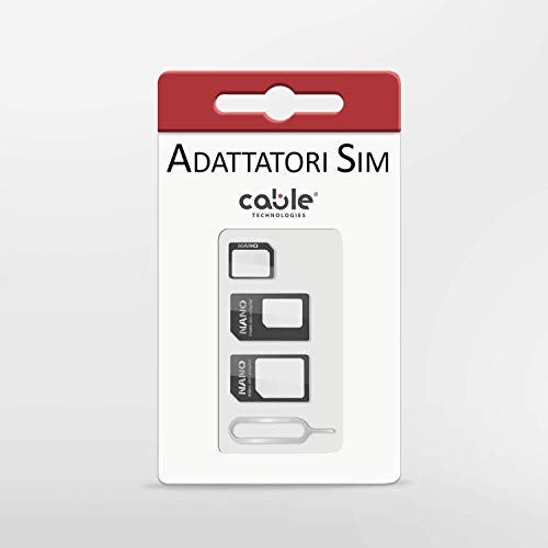 Cable Technologies Adattatori Sim Card Kit per