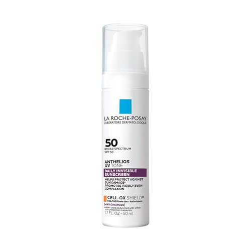 La Roche Posay Anthelios UV Sunscreen SPF 50, Daily Sunscreen for...