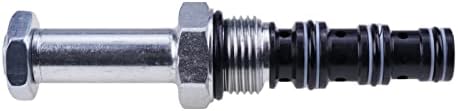 ZTUOAUMA 4-Way 3-1/2” Cartridge Spool Valve 49229K 49229 with Jam Nut Compatible with Western #40 Snow Plow Cartridge Fisher 7637 Buyers 1306355 NLP SNP5346 Hydraforce SV08-40 Valves