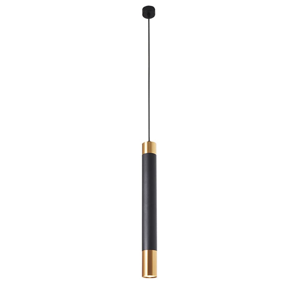 SXECAEPS Modern creative chandelier Ceiling Downlight Nordic Hanging Lamps Cylinder Lantern Aluminum Led Creative Long Tube Lights Lamp Droplight/6 * 55Cm/Neutral/6*
