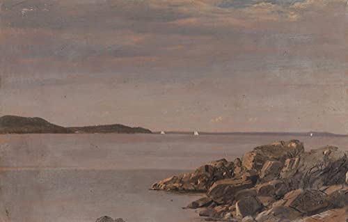 Prints toile peinture murale Mt Desert Island Maine poster grand format deco salon moderne