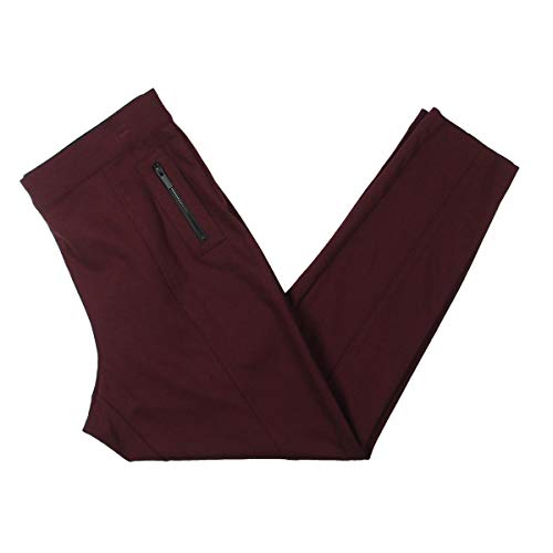 Legging de compression stylé pour le bureau Anne Klein rouge 36