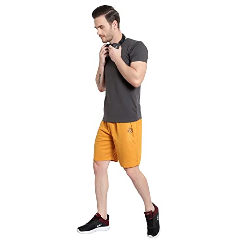 Image of OORA Men's Plus Sizes Cotton Shorts M to 5XL, 28 to 48 Inches Waistline