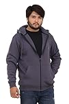 Bahob® Men's Hoodies Zip Up Sweatshirt Jackets Lightweight Long Sleeve Zipped Hoodie Jumper Tops Sweater Hoodies for Men S-3XL (MFZH-158-B, Medium)