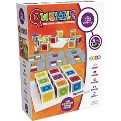 QWUZZLE Nine Cubes and A Billion Puzzles | Age 6+ | Up To 2 Player | The Happy Puzzle Company Cover