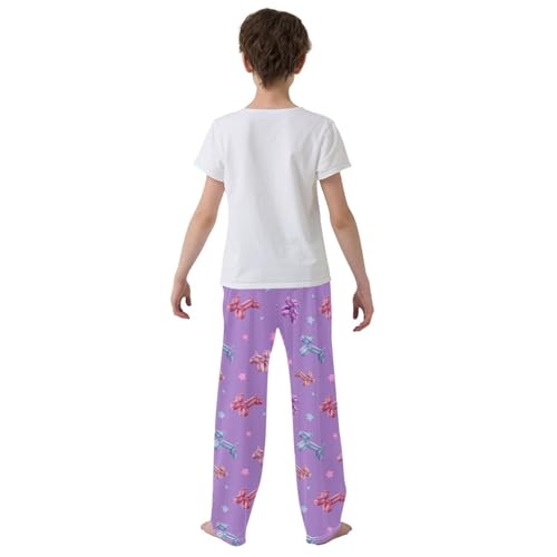 Boys' Pants 3D Balloon Dog Long Bottoms Jogger Pants Elastic Waist Trousers with Pockets S-XL 5